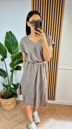 Sukienka t-shirtowa midi