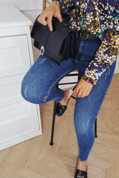 Spodnie slim jeans 4