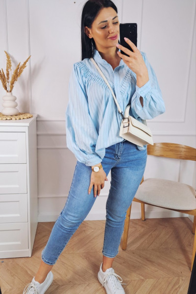 Koszula boho blue 1