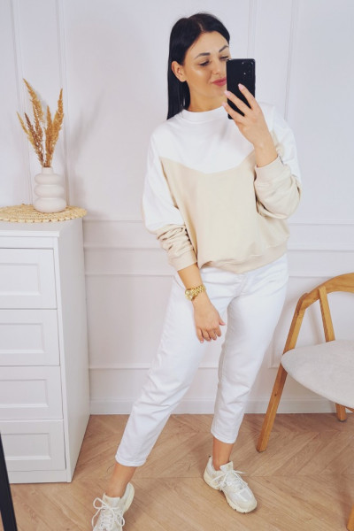 bluza duo beż