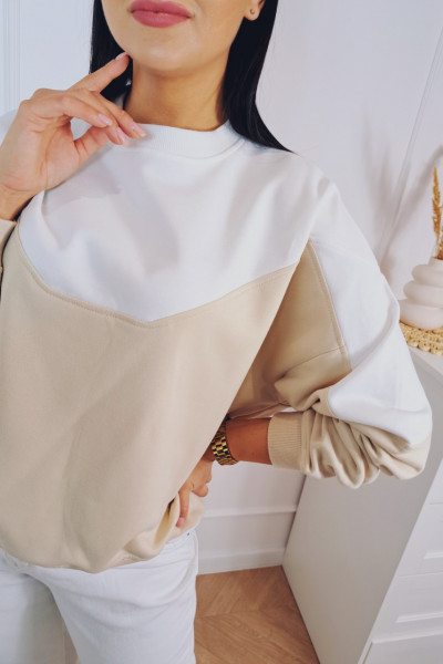 bluza duo beż 1