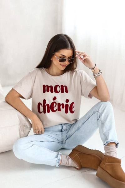 T shirt mon cheri