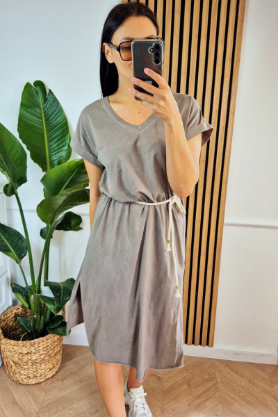 Sukienka t-shirtowa midi