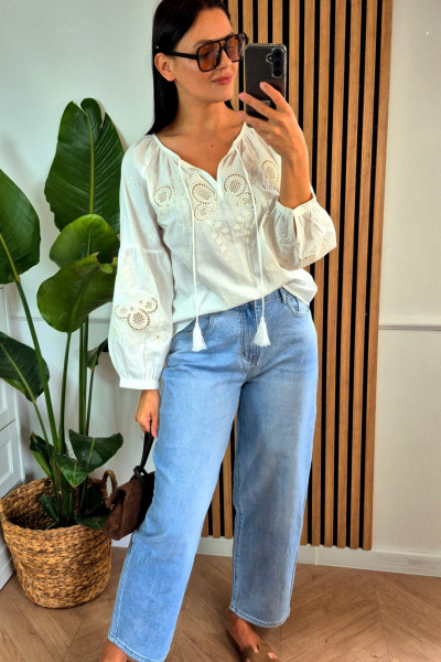 Bluzka boho gipiura 1