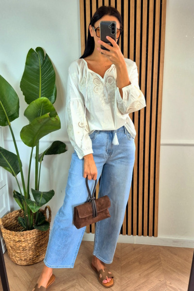 Bluzka boho gipiura 2