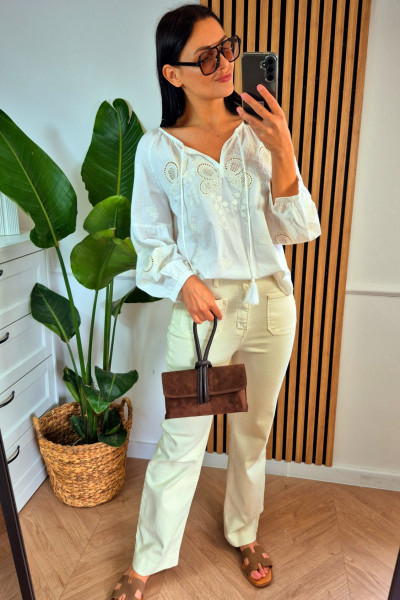 Bluzka boho gipiura 6