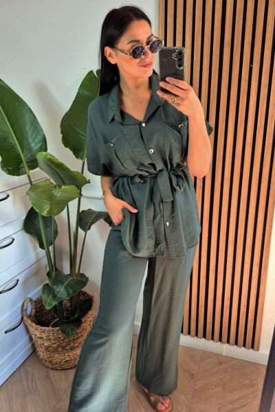 Komplet khaki