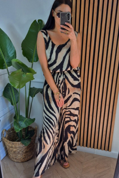 Komplet zebra czerń 2