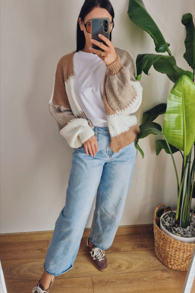 Kardigan beige