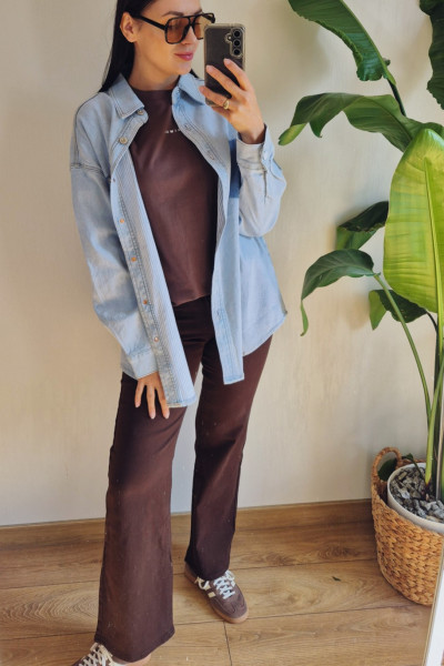 Koszula jeans oversize 2