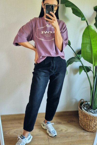 Jeansy czerń 3