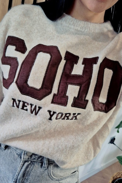 Sweter beż soho