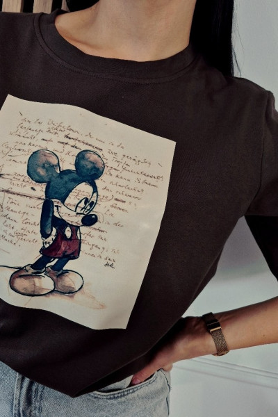T-shirt miki czekolada