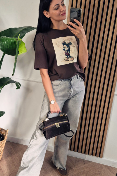 T-shirt miki czekolada 3