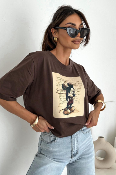 T-shirt miki czekolada 5
