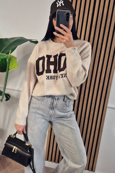 Sweter beż soho 2